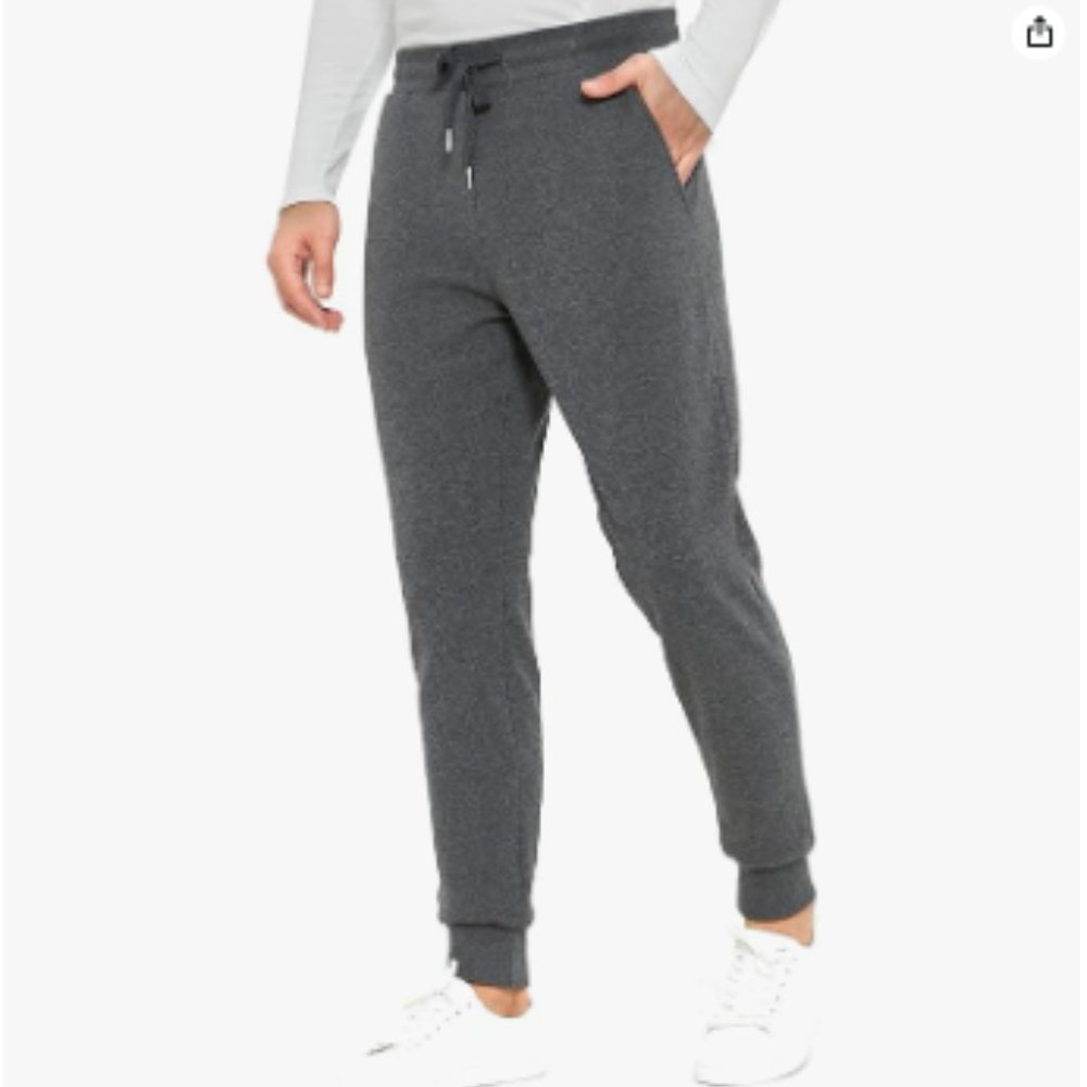 NWOT Inno Men's Sherpa Fleece Lined Leisure Lounge Winter Jogger Sweatpants-XL